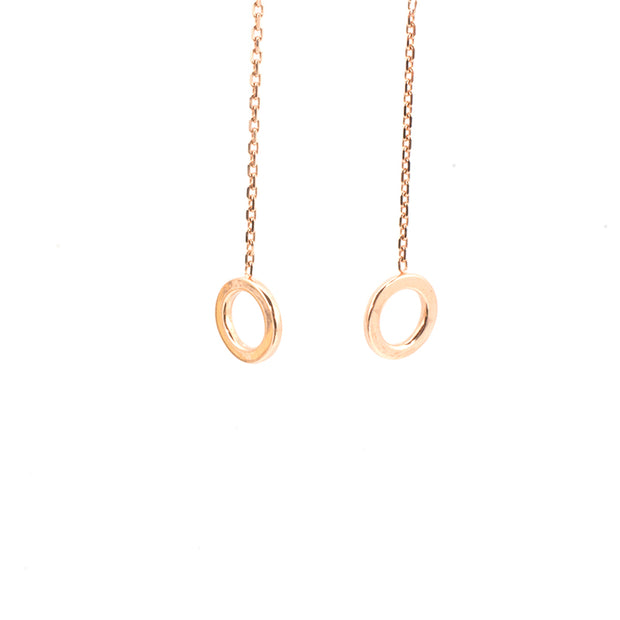 Circle Pendant Earrings