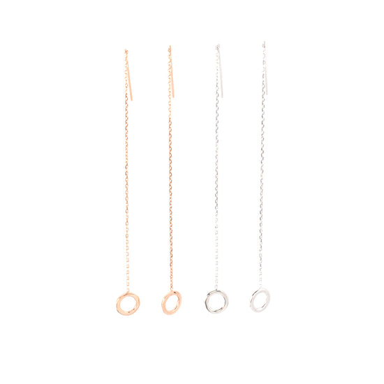 Circle Pendant Earrings