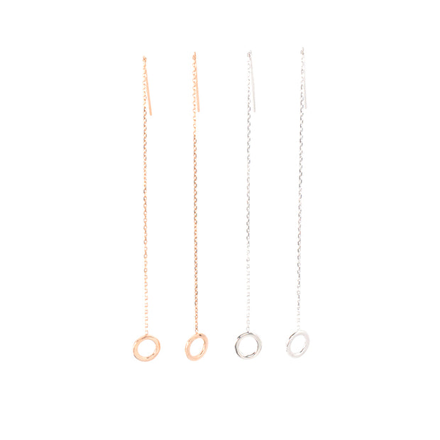 Circle Pendant Earrings