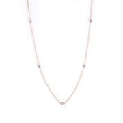 5 Solitaire Diamond Neckalce