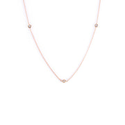 5 Solitaire Diamond Neckalce