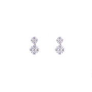 Classic Diamond Drop Earrings