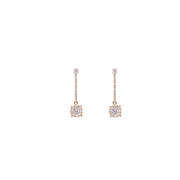 Diamond Dangle Earrings
