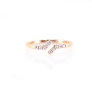 Parallel Diamond Ring