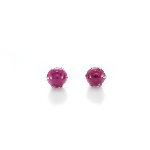 Ruby Stud Earrings