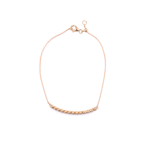 Rose Gold Bar Bracelet