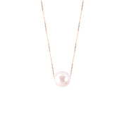 Solitaire Akoya Pearl Necklace