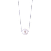 Solitaire Akoya Pearl Necklace