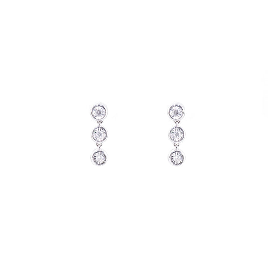Trio Diamond Drop Earrings