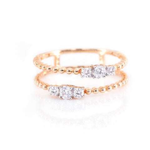 Two in One Diamond Ring
