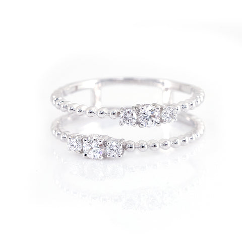 Two in One Diamond Ring