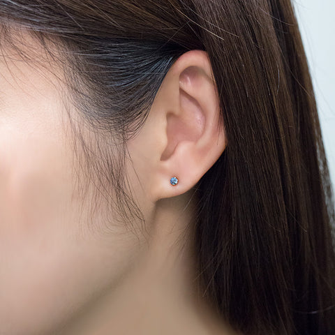 Alexadeite Stud Earrings