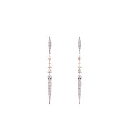 Linear Diamond Earrings