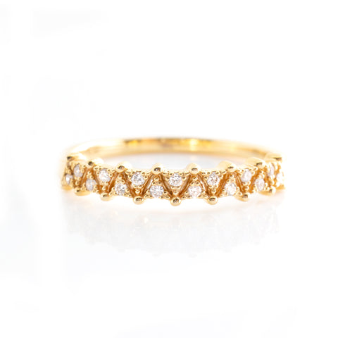 Triangular Eternity Ring