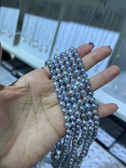 Akoya natural blue 6.5-7mm