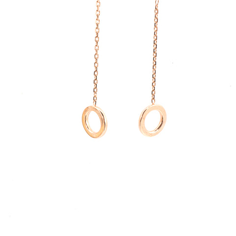 Circle Pendant Earrings