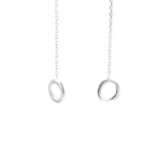 Circle Pendant Earrings