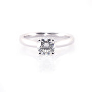 Classic Four-Prong Solitaire Engagement Ring (Mounting)