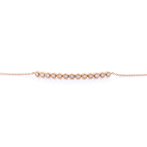 Rose Gold Bar Bracelet