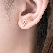 Two-Way Diamond Earrings