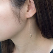 Circle Pendant Earrings