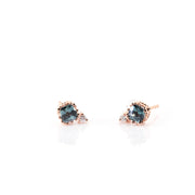 Cushion-Shaped Sapphire Earrings